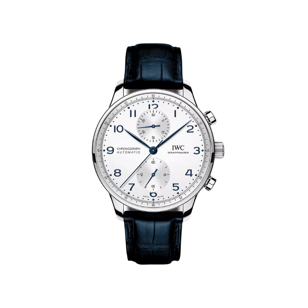 Schaffhausen Chronograph White Cuero (MIYOTA)