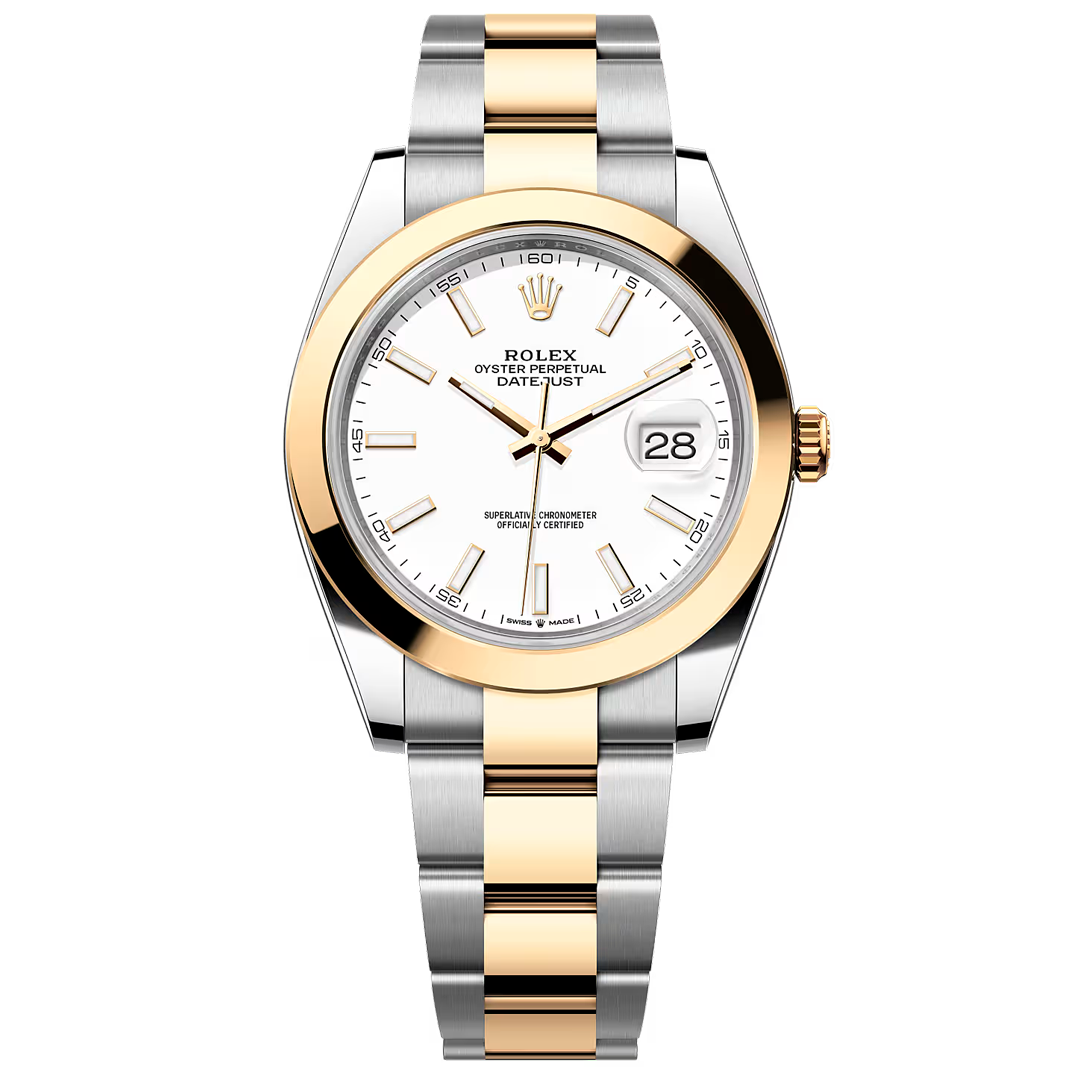 Datejust 41mm "Two Tone White" (SUIZO)