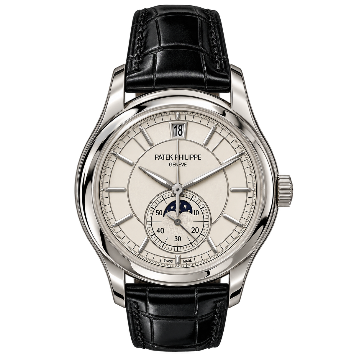Calender Perpetual "White" (MIYOTA)