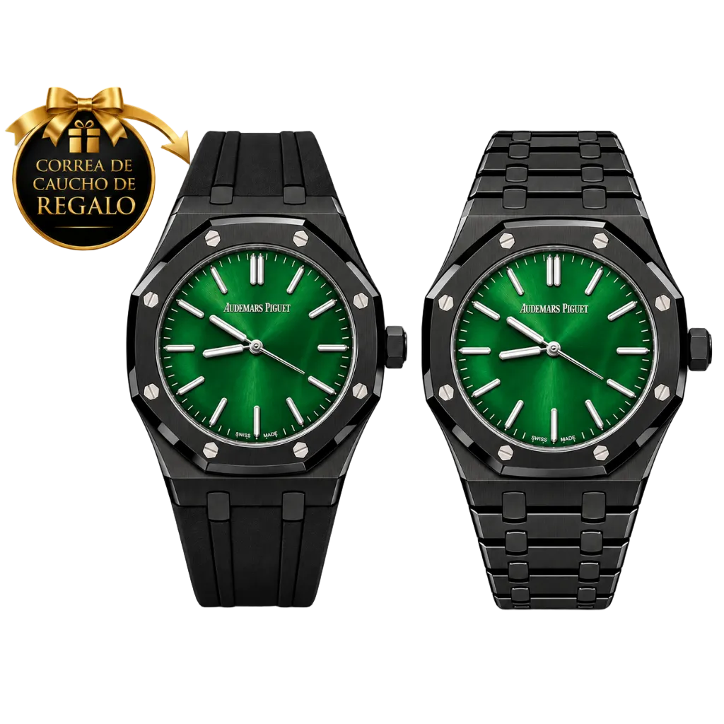 Royal Oak "No letters Green" (MIYOTA)