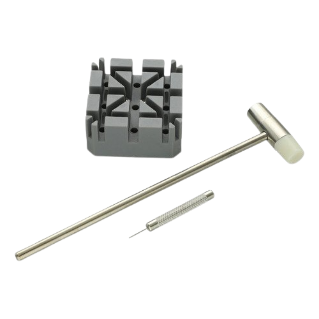 Set De Herramientas Martillo Punzon Base Plastica Para Perno