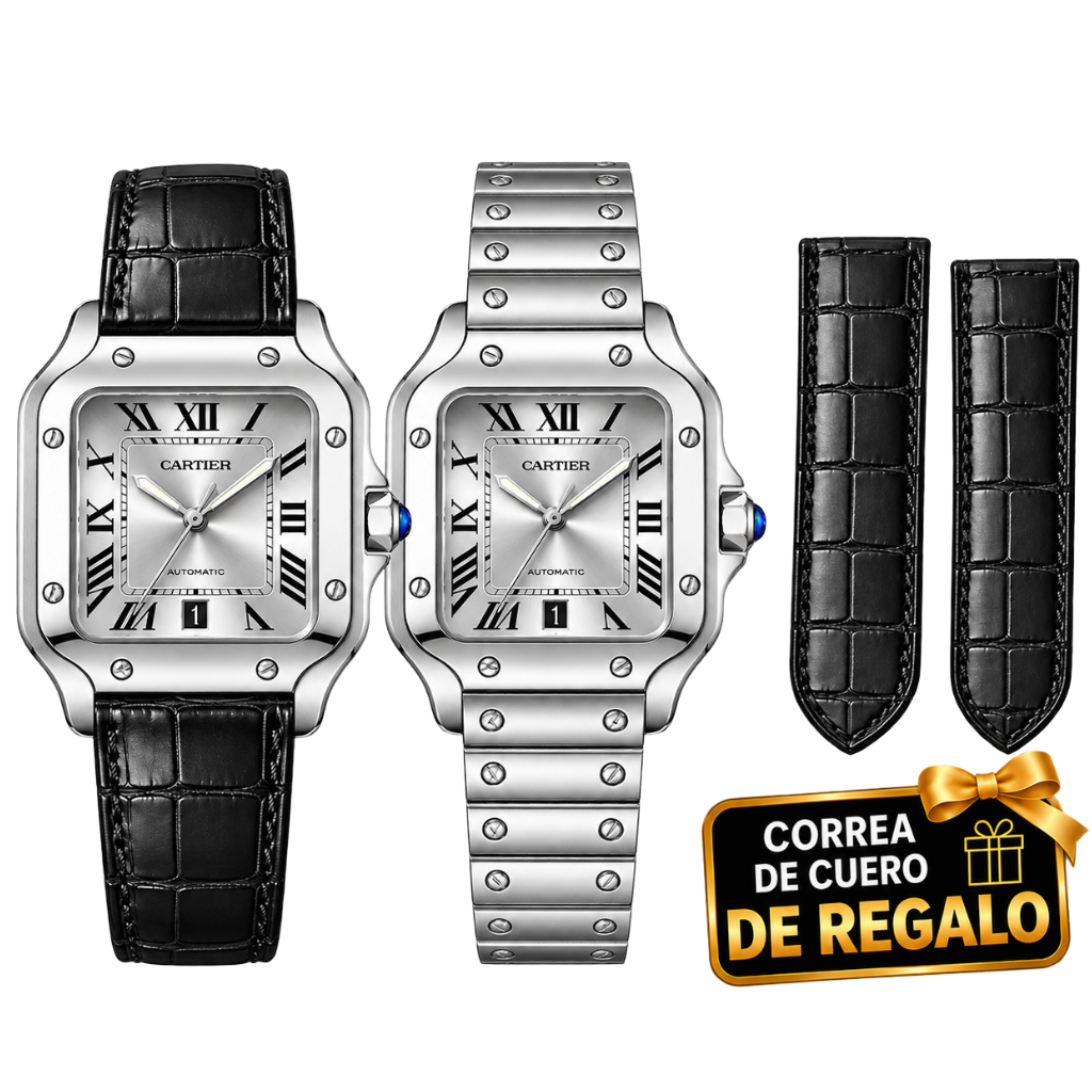 Santos 36mm "Grey" (MIYOTA)