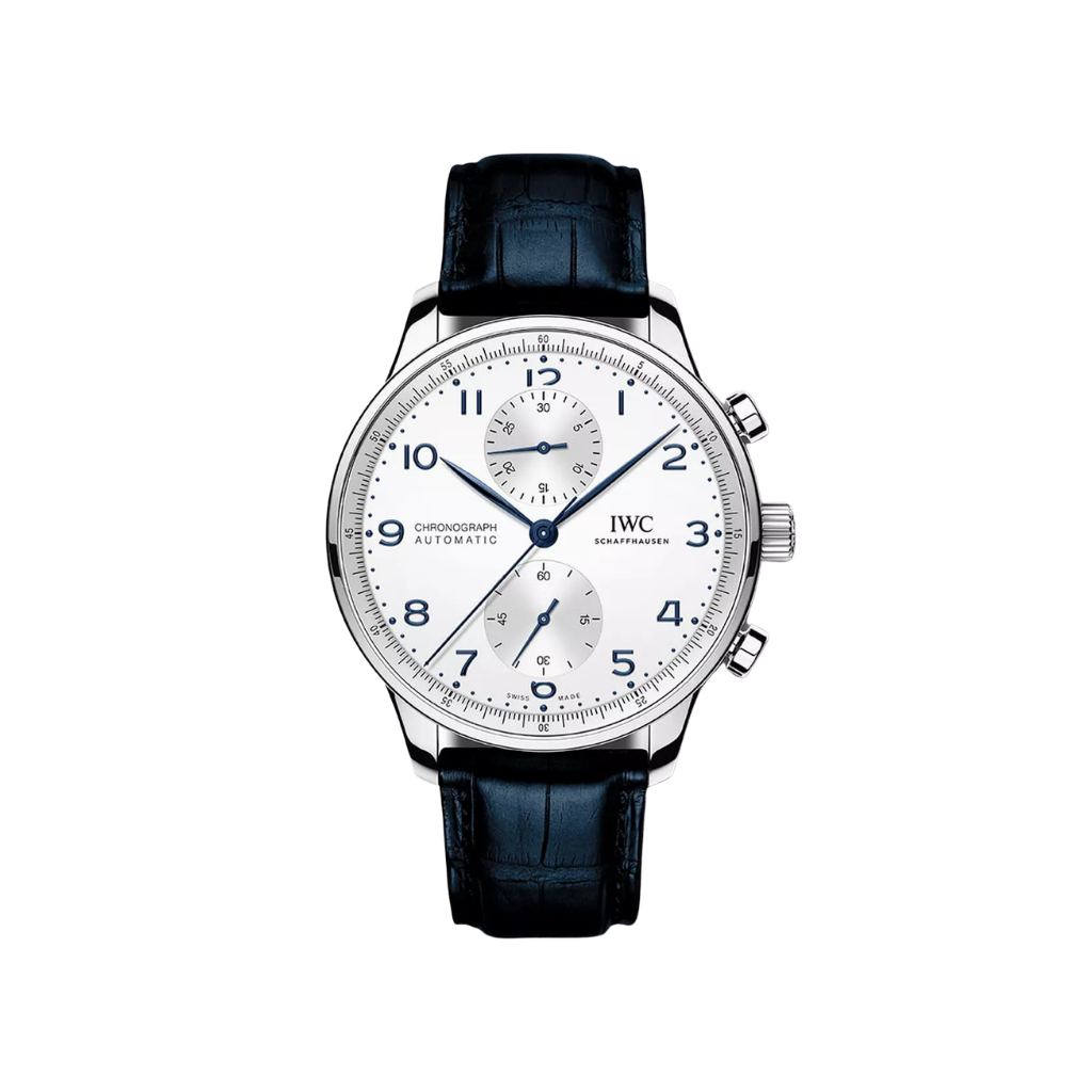 Schaffhausen Chronograph White Cuero (MIYOTA)