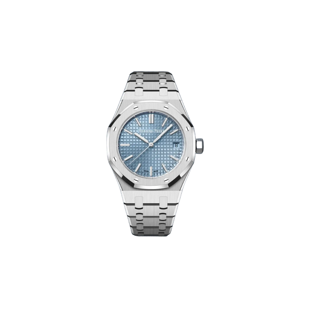 Royal Oak Lady 28mm Ice Blue (MIYOTA)