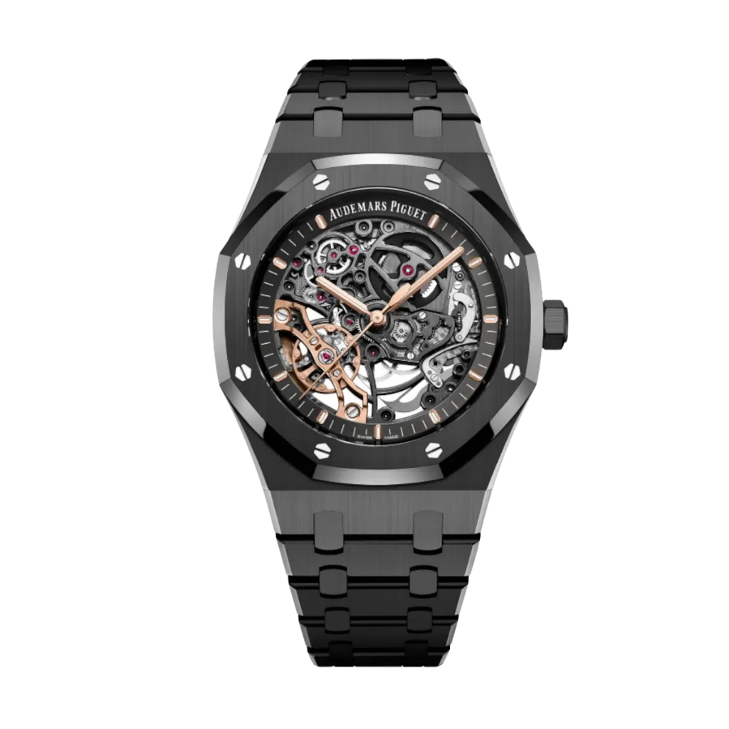 Royal Oak Skeleton "Black" (SUIZO)