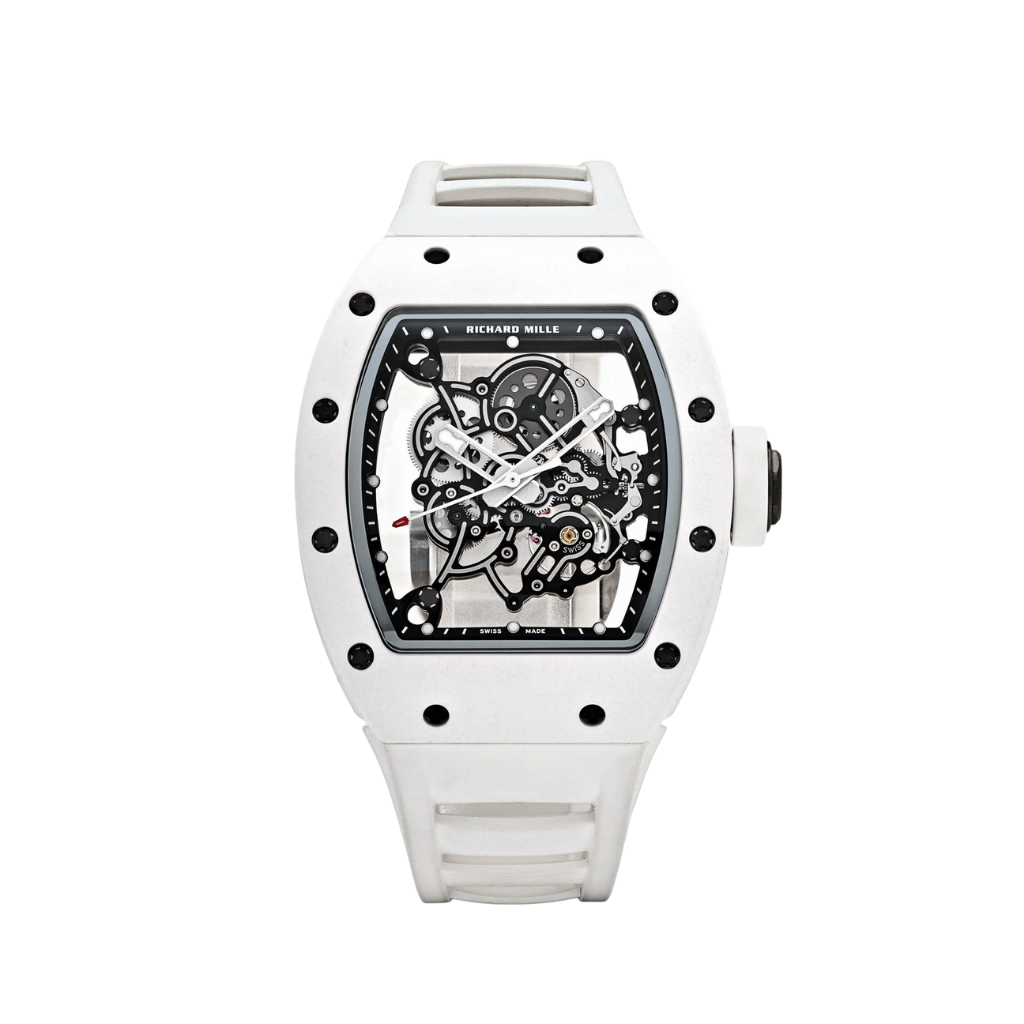 BUBBA WATSON RM055 WHITE CERAMIC (SUIZO)