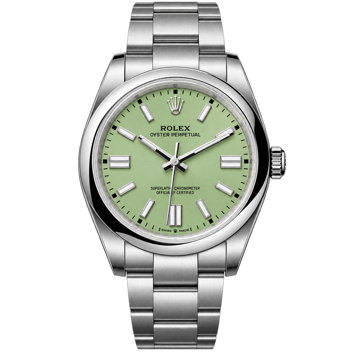 Oyster Perpetual 41mm "Pistaccio" (SUIZO)