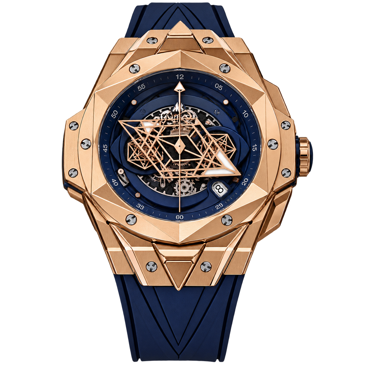 Big Bang Sang Bleu II Blue Rosegold (MIYOTA)