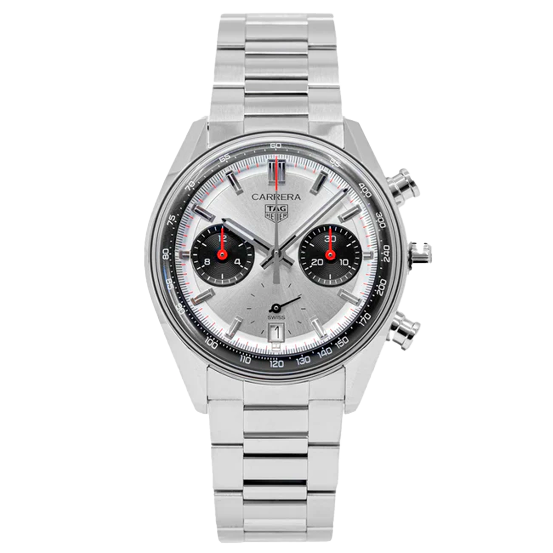 Carrera Chronograph "Glassbox" Panda (MIYOTA) TAG-08
