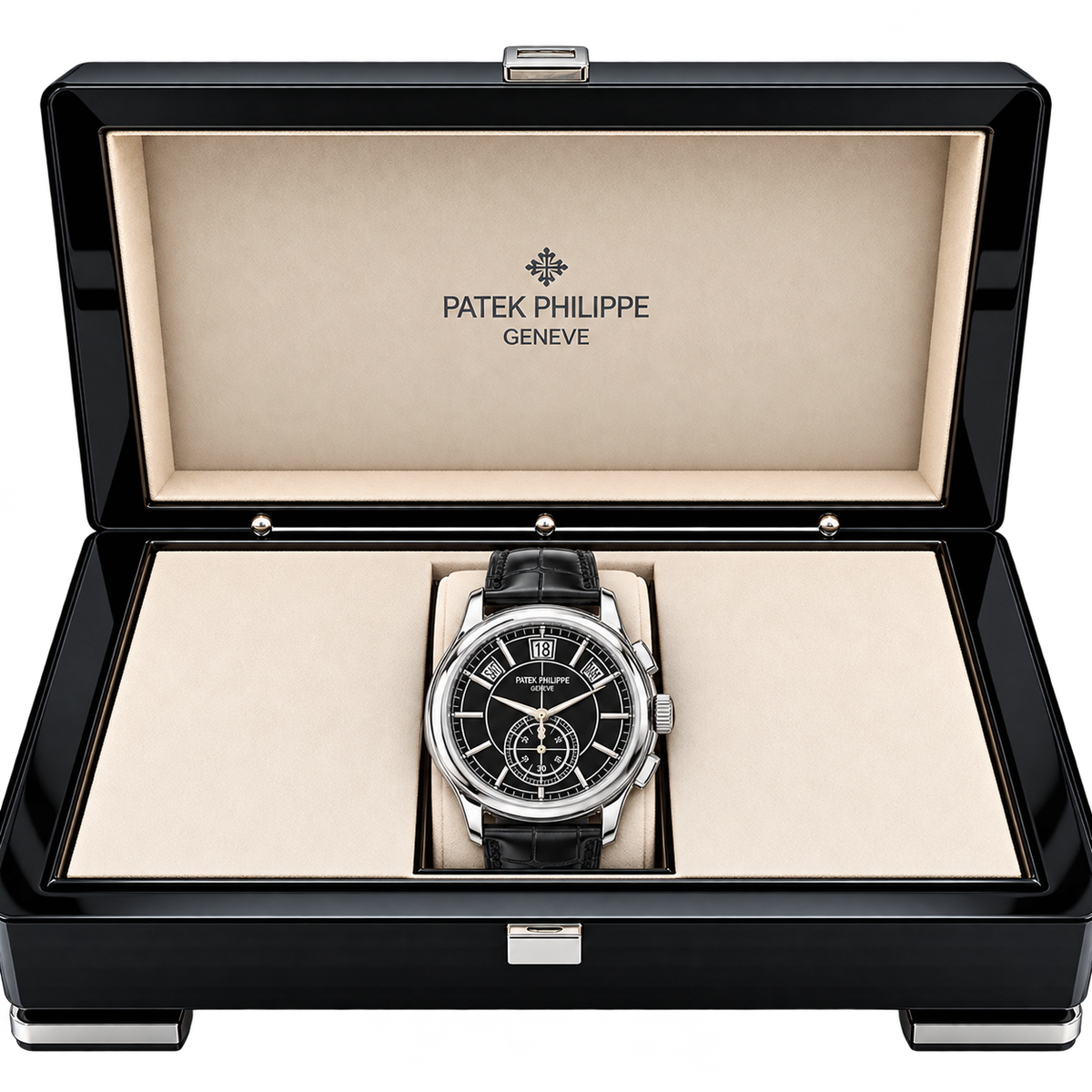 Calender Perpetual "All Black" (MIYOTA)