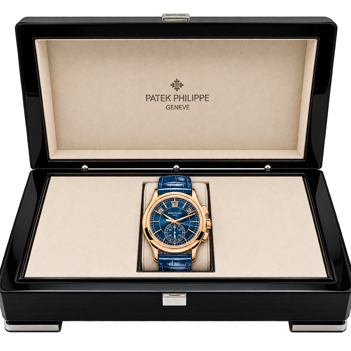 Calender Perpetual "Blue Rose Gold" (MIYOTA)
