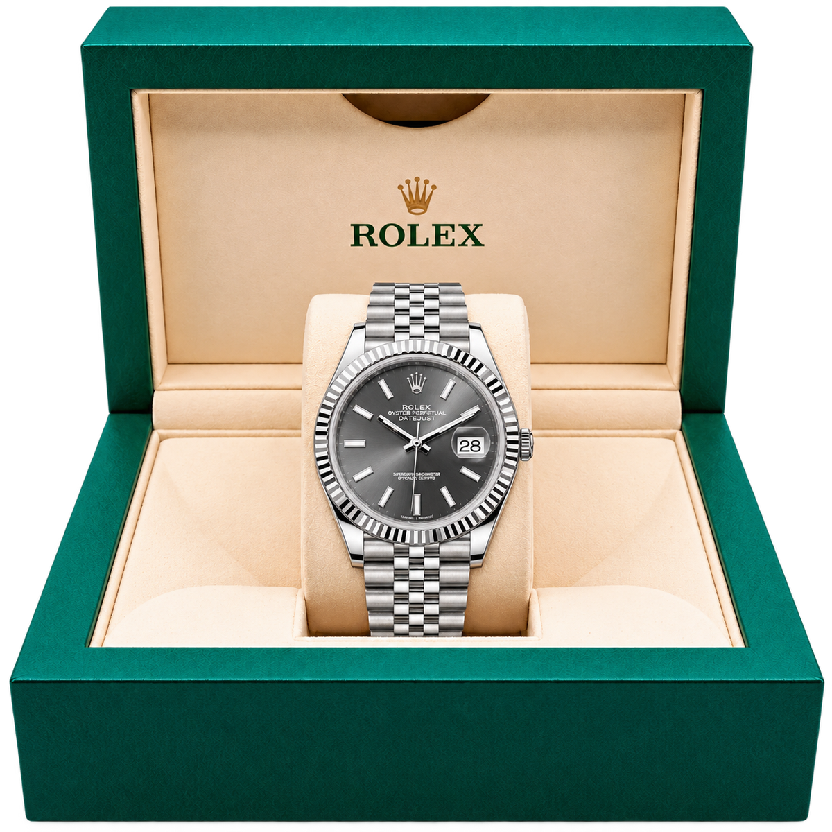 Date-Just "Grey" (SUIZO)