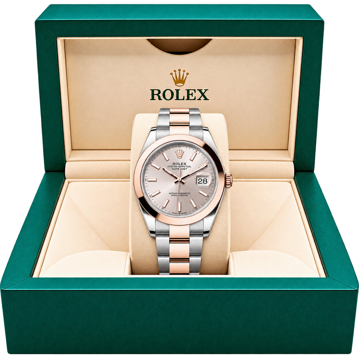 Datejust Two Tones Rosegold (SUIZO) RLX-89