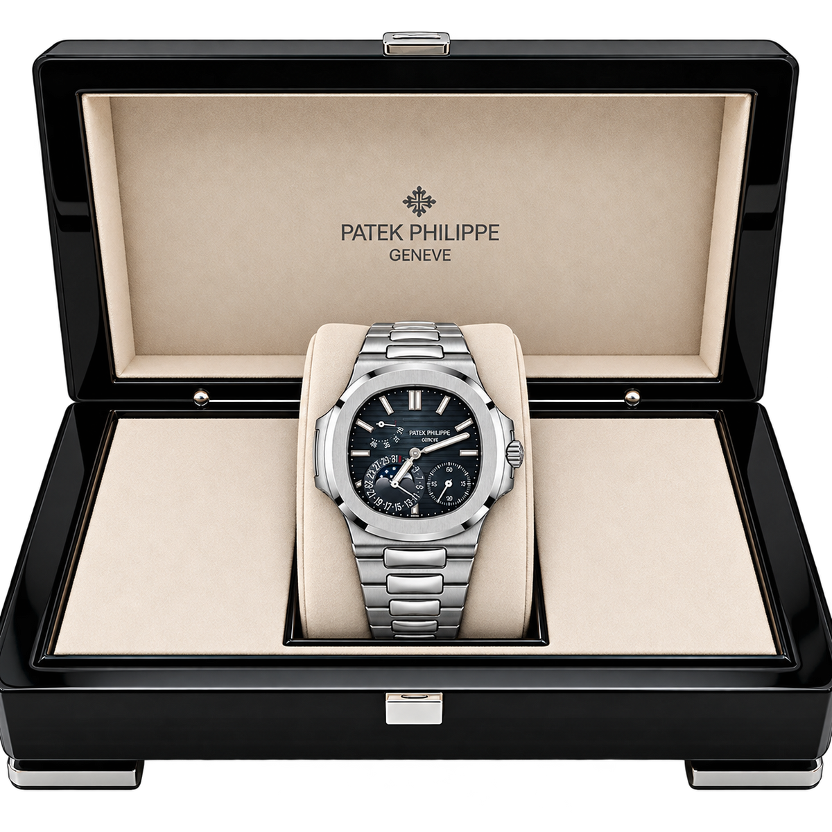 Nautilus Perpetual Calendar "Black" (SUIZO)