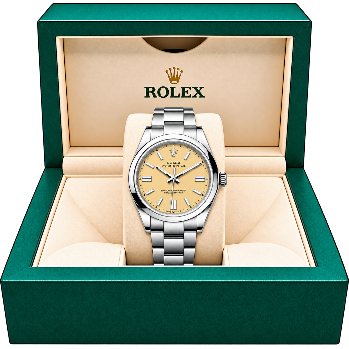 Oyster Perpetual 41mm "Champagne"(SUIZO)