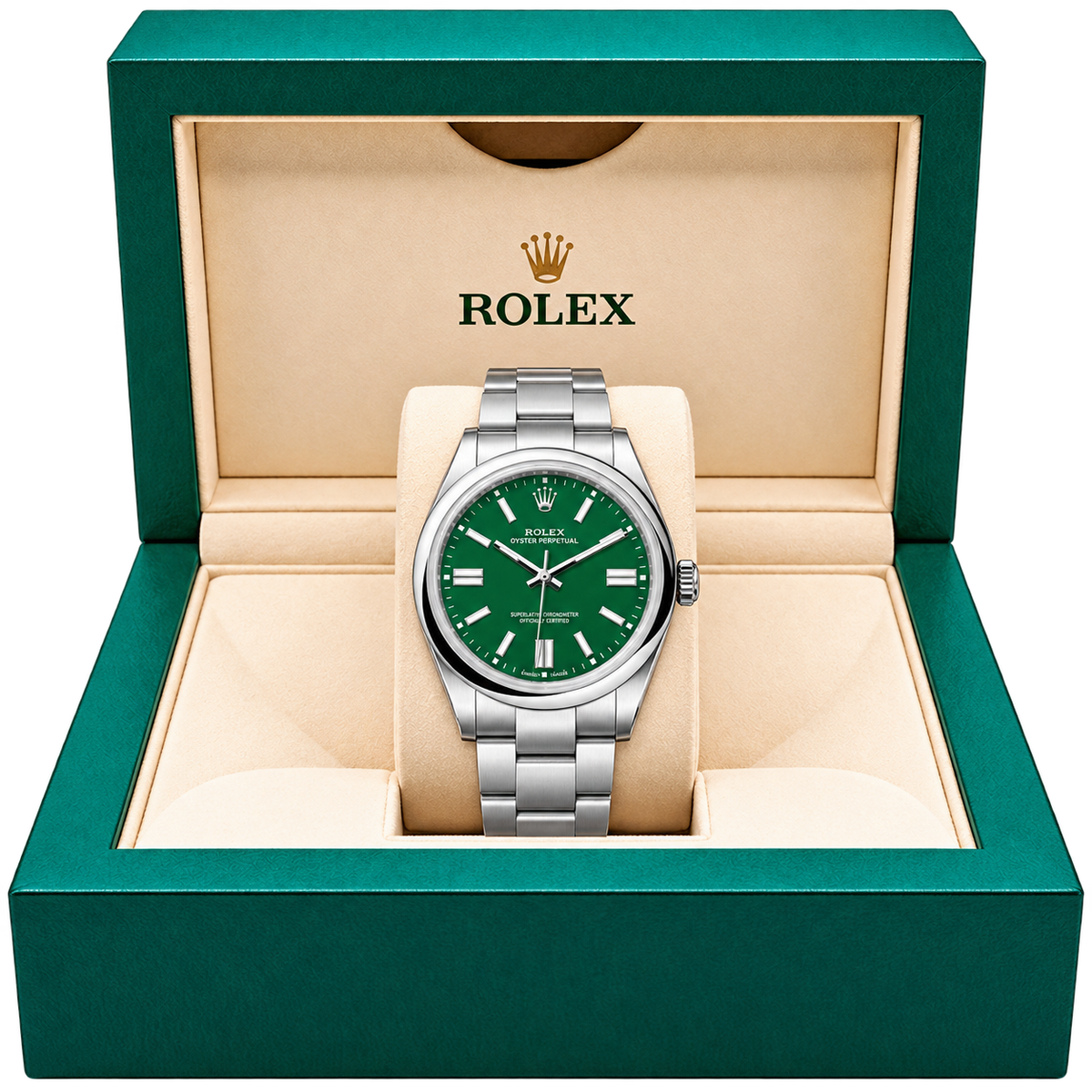 Oyster perpetual 31mm Green Lady (MIYOTA)