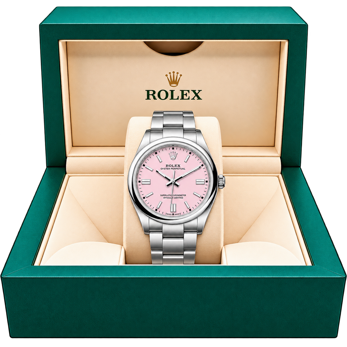 Oyster perpetual 31mm Pink (MIYOTA)