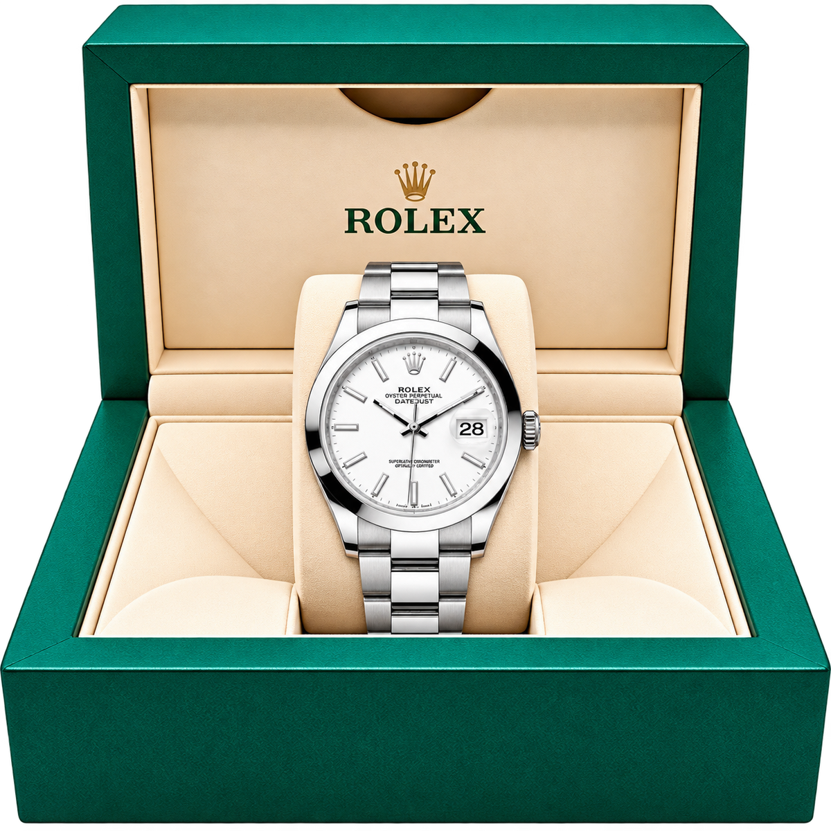 Datejust 41mm "White" (SUIZO)