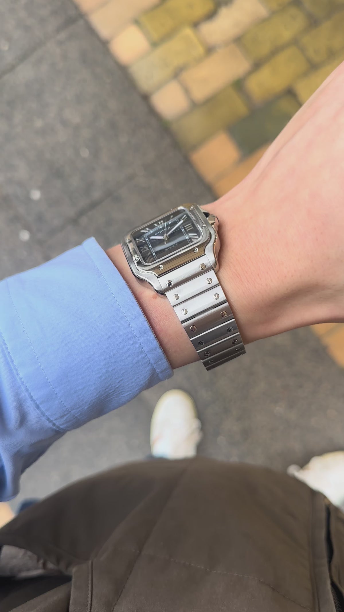 Santos Blue Dial (MIYOTA) SHW-132