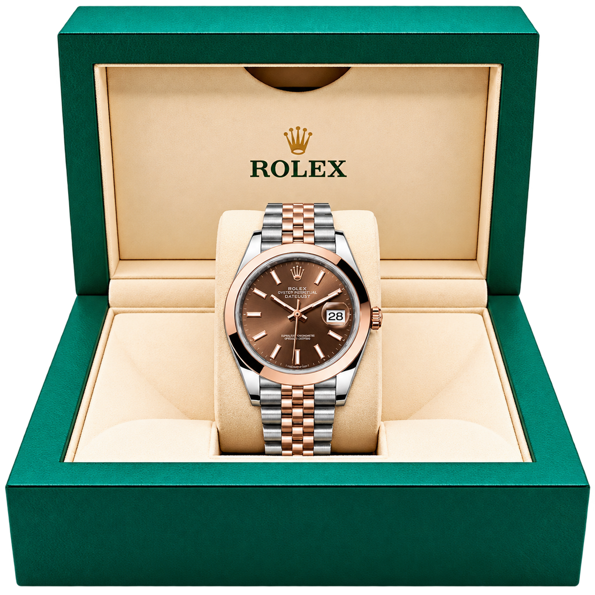 Date-Just Rose Gold "Two Tone " (SUIZO)
