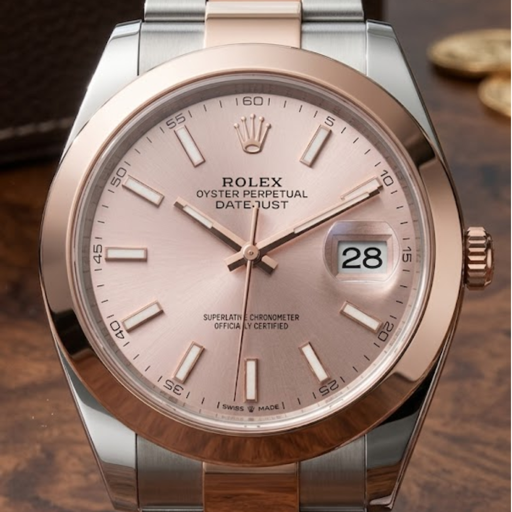 Datejust Two Tones Rosegold (SUIZO) RLX-89